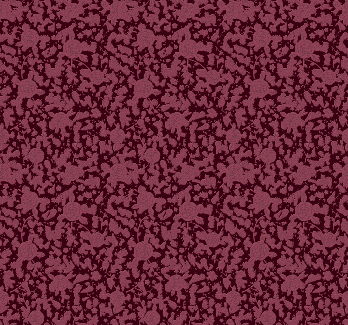 Velours duvar kağıdı - bordo